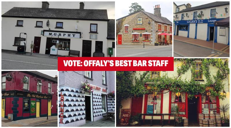 RESULTS: One vote the difference as we crown Offaly's best bar staff 