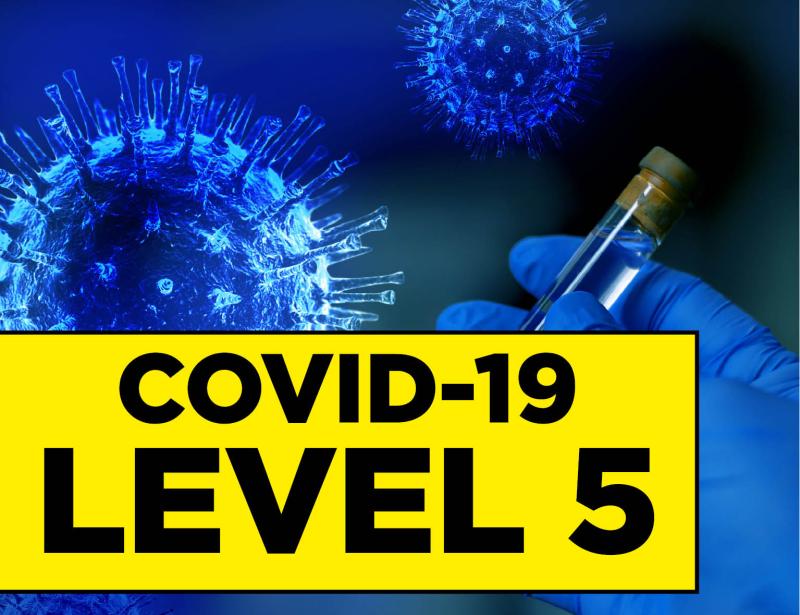 What are the new Level 5 Covid-19 restrictions coming into place after Christmas