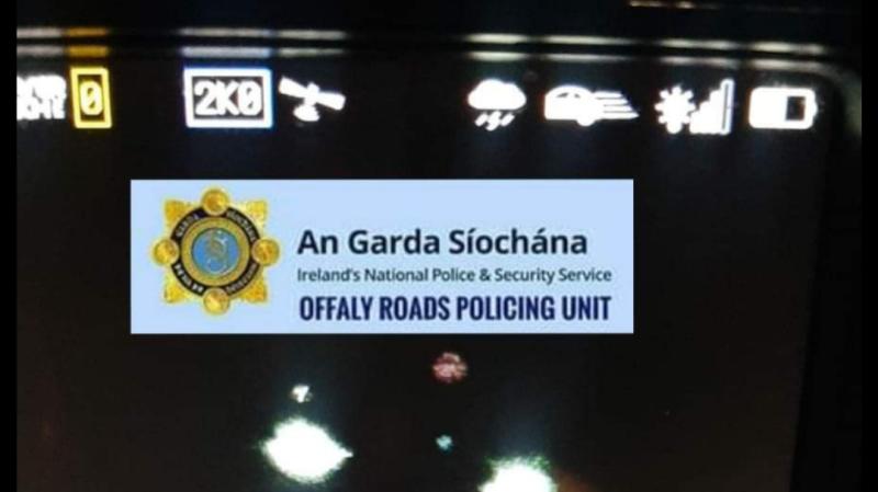 Driver clocked doing double the speed limit in Offaly 