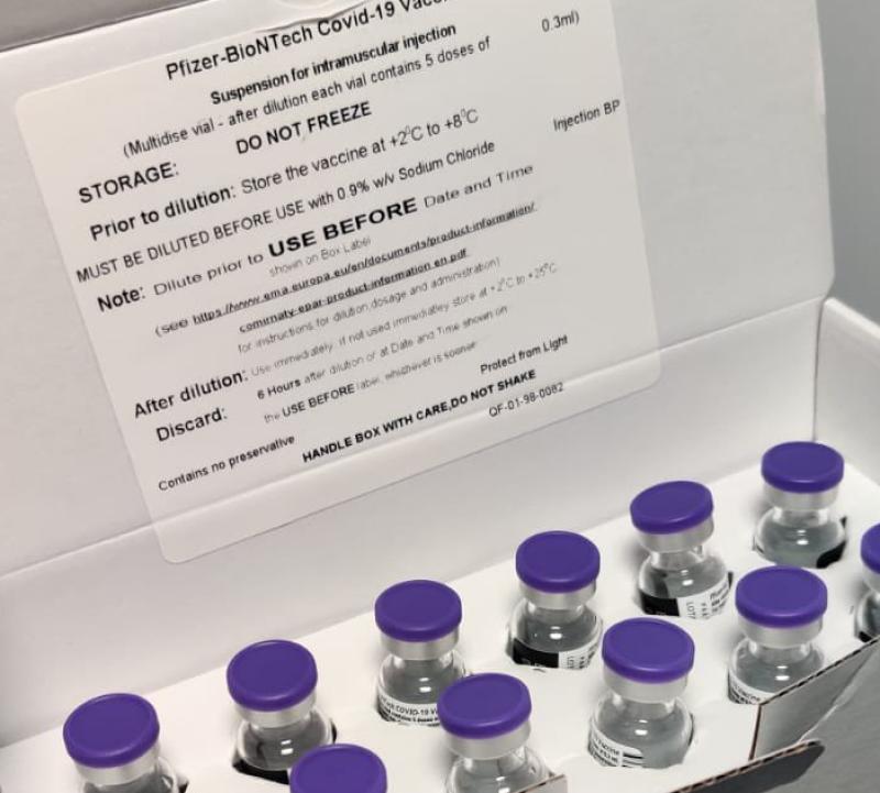 How many Covid-19 vaccines has Ireland ordered and from what companies?