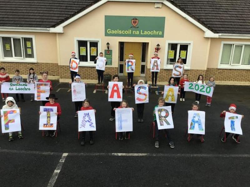 Doras Feasa Fiafra&iacute;: Gaelscoil na Laochra celebrates 5 years in Birr