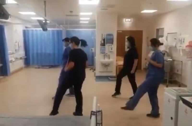 WATCH: Tullamore hospital pull out all the stops in Jerusalema Dance Challenge