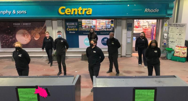 Staff of Offaly supermarket step up in style for Jerusalema Challenge