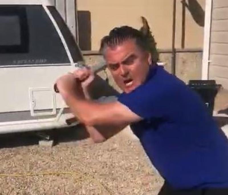 Offaly man threatened to cut head off 'Scooby Doo' with slash hook