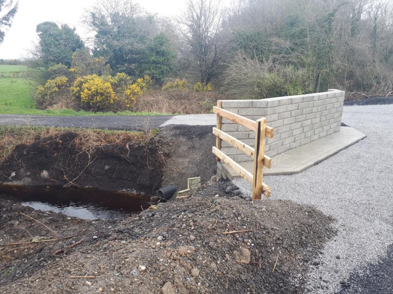 Offaly road reopens after completion of new bridge