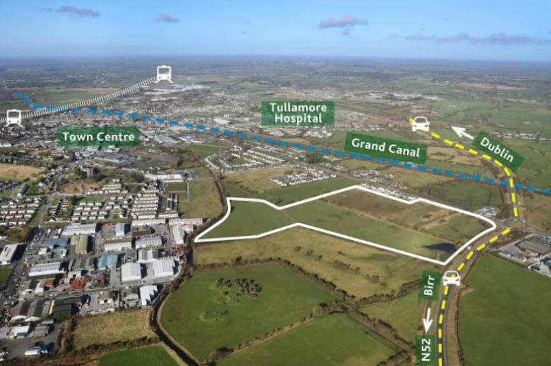 Large site for industrial use in Tullamore goes up for sale for staggering price