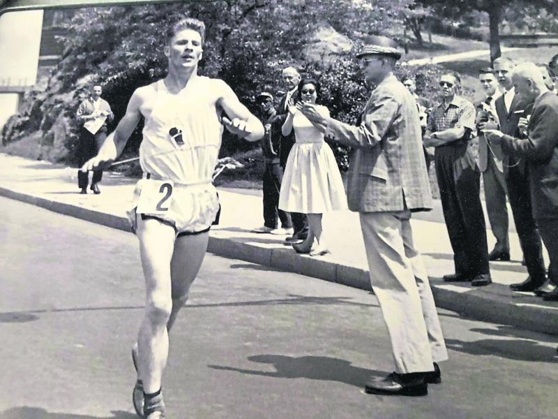 Colman Mooney in the USA in 1962.