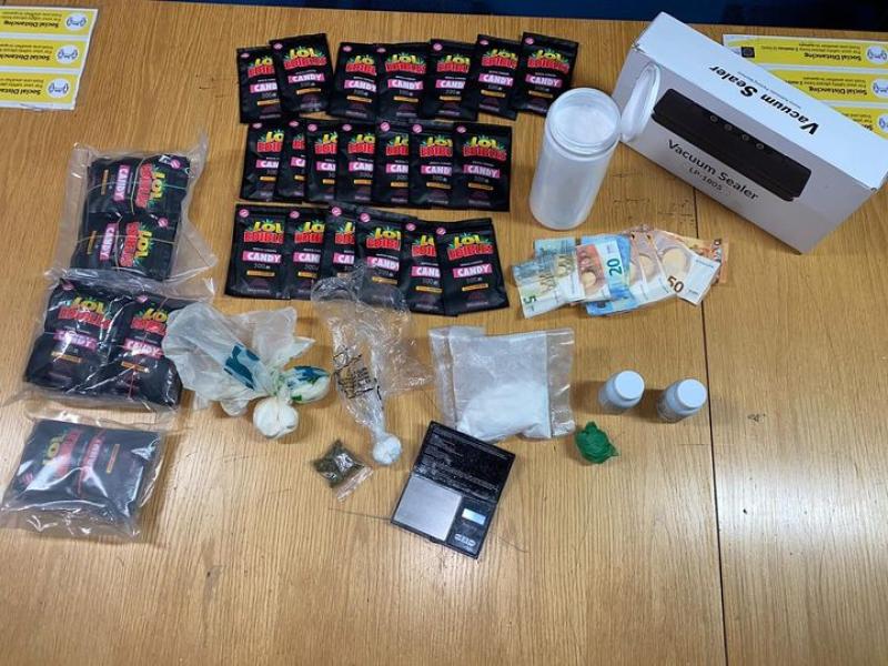 Arrest made after drugs seizure in Offaly