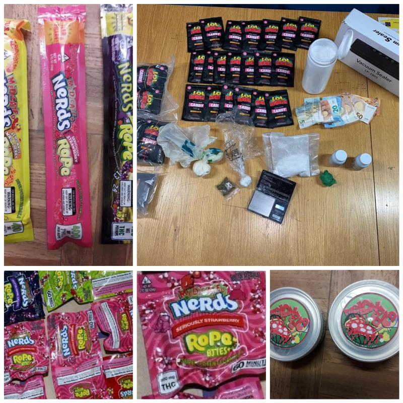 WARNING: Cannabis jellies discovered by Offaly gardaí 