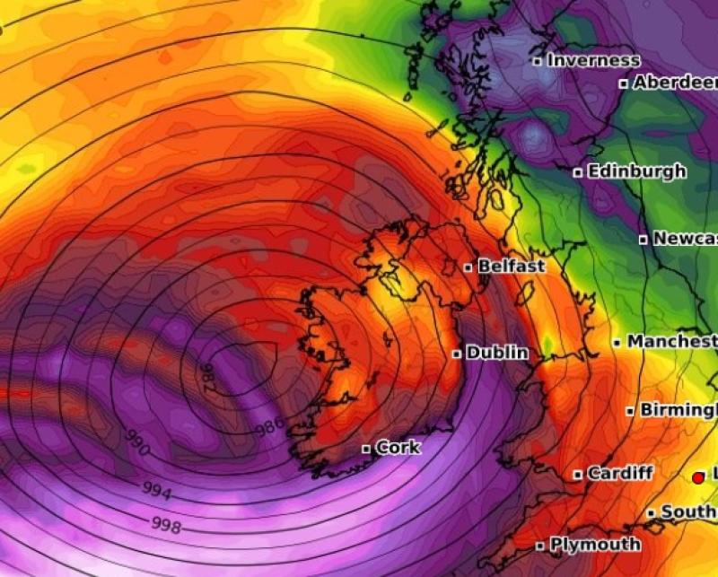 Met Eireann issues weather warnings as stormy weather set to hit Ireland in coming days