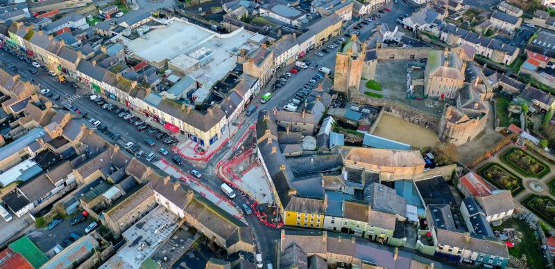 Roscrea motorists unhappy with new Market Square traffic system