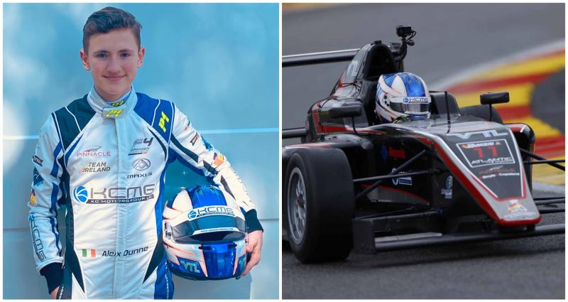 Offaly's answer to Lewis Hamilton heads to Spain as he chases Formula 1 dream