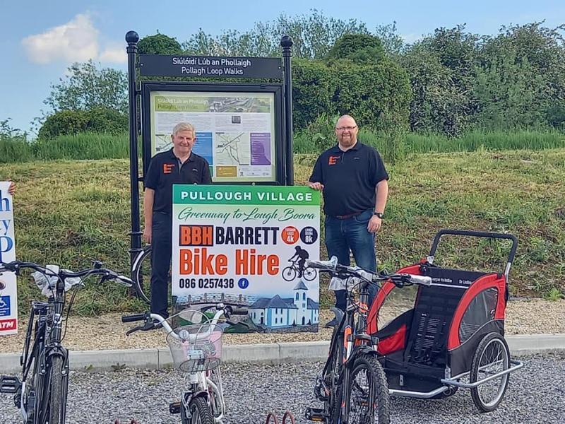 Back in business! Pat Barrett sets up new hire service close to Lough Boora