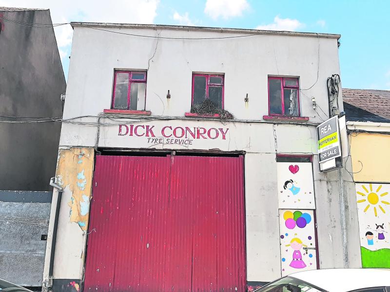 The Dick Conroy premises in Tullamore as it now looks