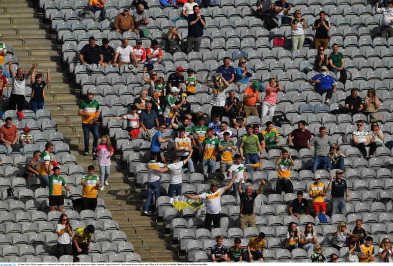 Supporters unlikely to have access to tickets for big Offaly games