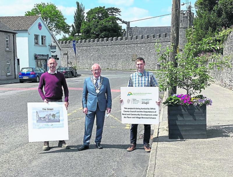 Major street enhancement works begin in Offaly town
