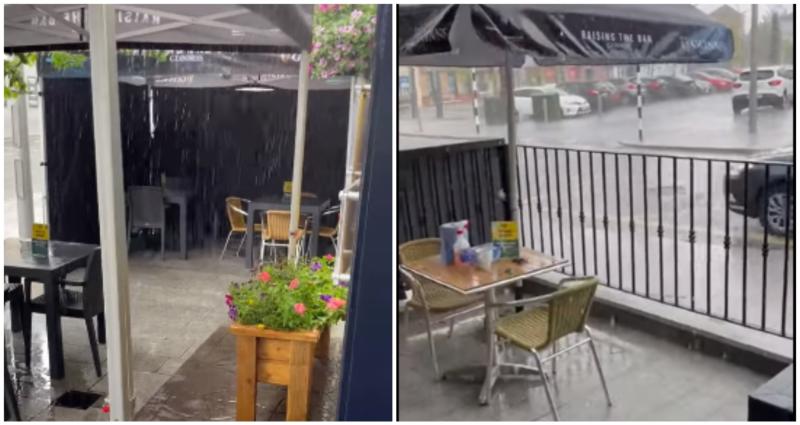 WATCH: Offaly pub sums up frustration with indoor dining delay