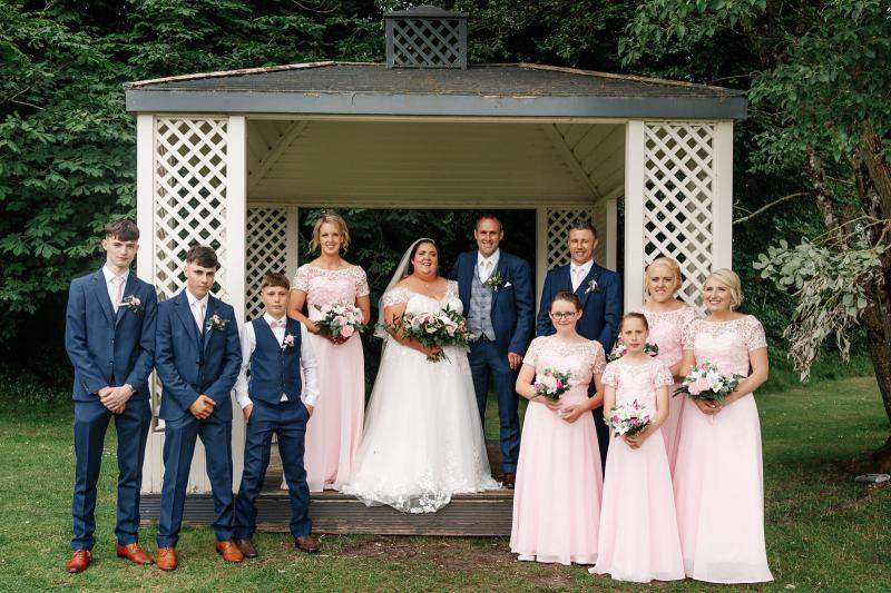 Newly married Offaly couple make special visit to relative in hospital