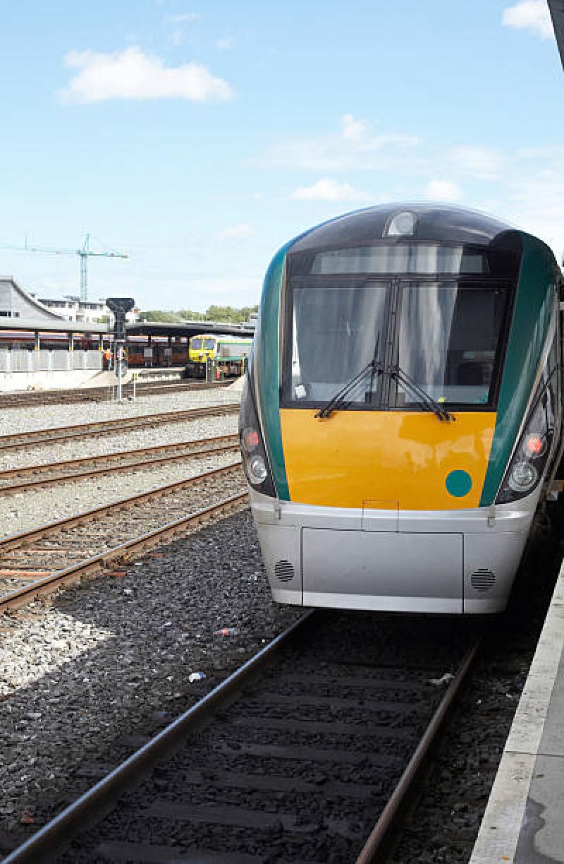 Widespread train disruption for Offaly commuters last weekend