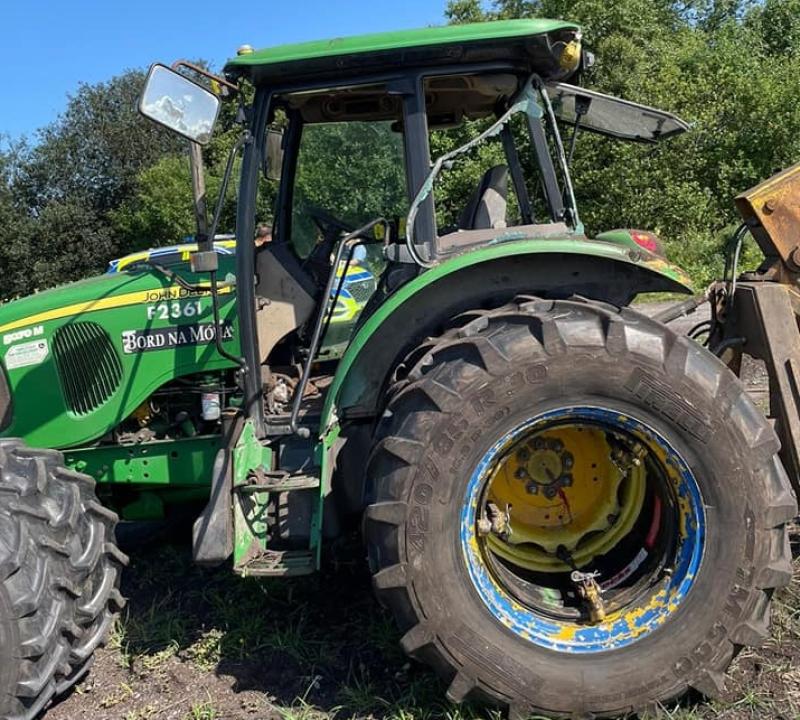 Extensive criminal damage caused to Bord na Mona machinery in Offaly