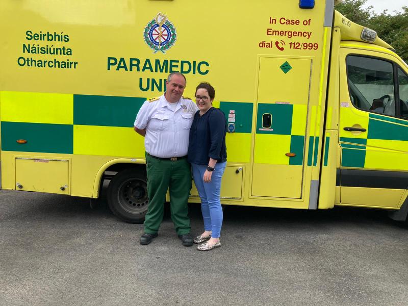 Tributes paid as Offaly paramedic works last day with ambulance service 