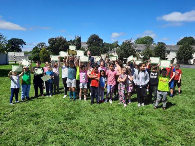 Offaly children love 'games on the green' initiative 