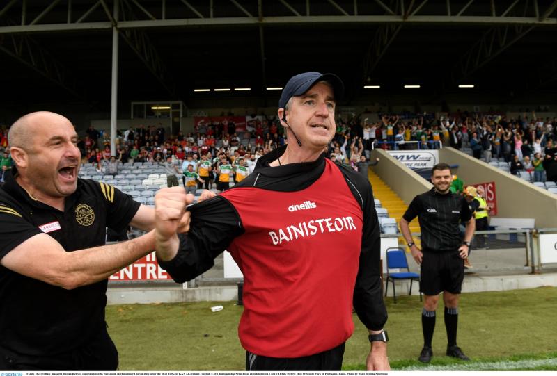 Relieved Offaly manager quickly sets sight on All-Ireland final