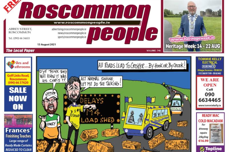 Shane Lowry and Chris O'Dowd feature in brilliant newspaper front page 