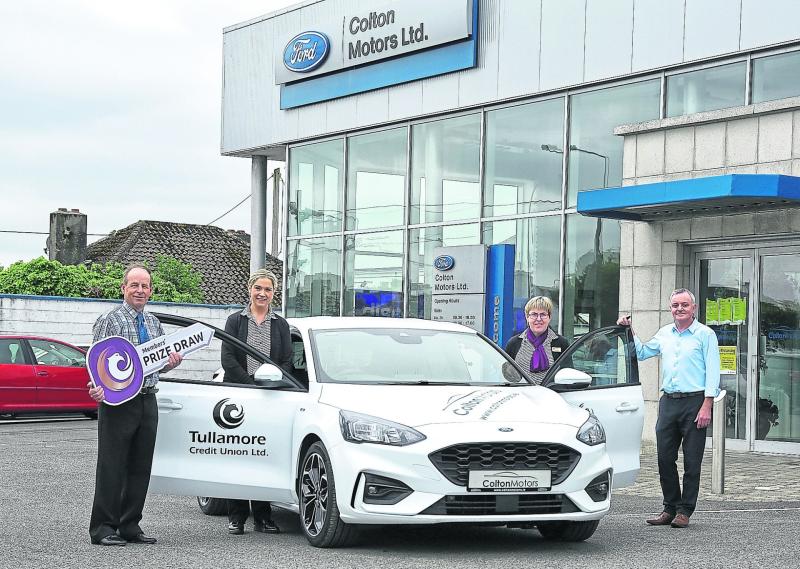 Credit Union Draw winner picks up keys to new car