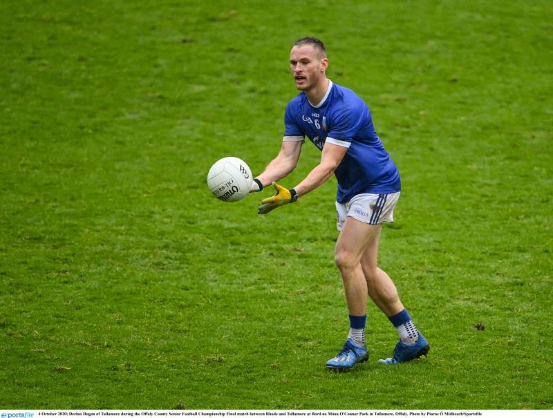 Tullamore defender Declan Hogan