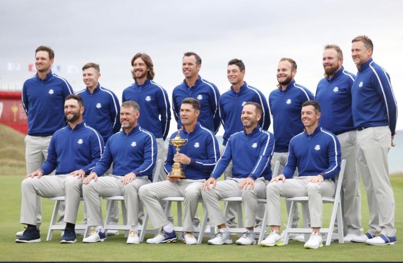 WATCH: Shane Lowry and European team get his first look at Whistling Straits ahead of the Ryder Cup