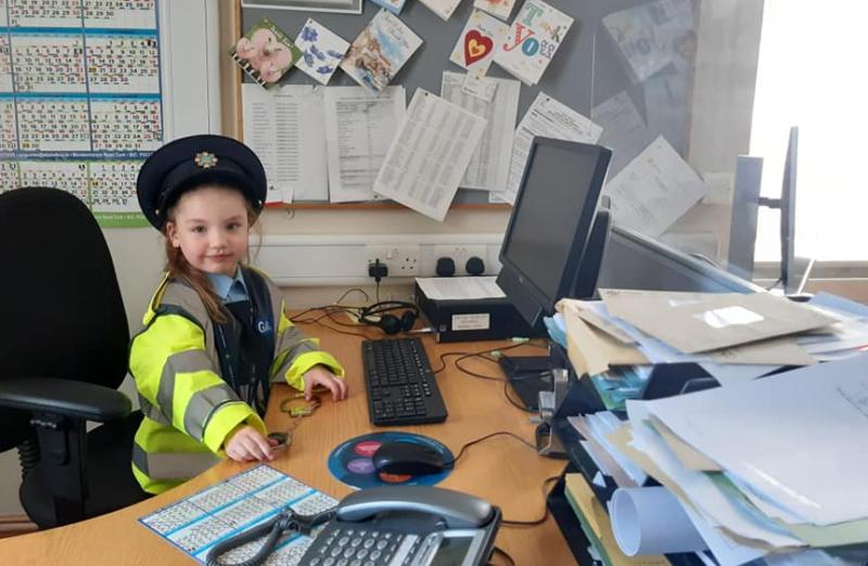 PICTURES: Offaly garda station gets new recruit and 'little blue hero'
