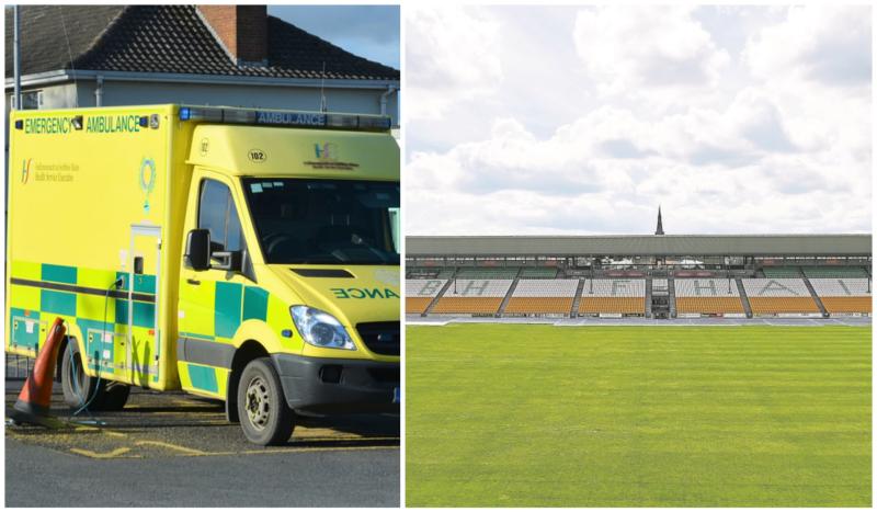 Delayed ambulance for player at O'Connor Park despite being beside hospital