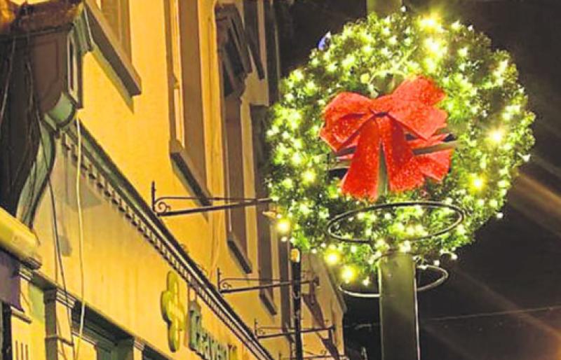 Date confirmed for switch on of Christmas Lights in Offaly town