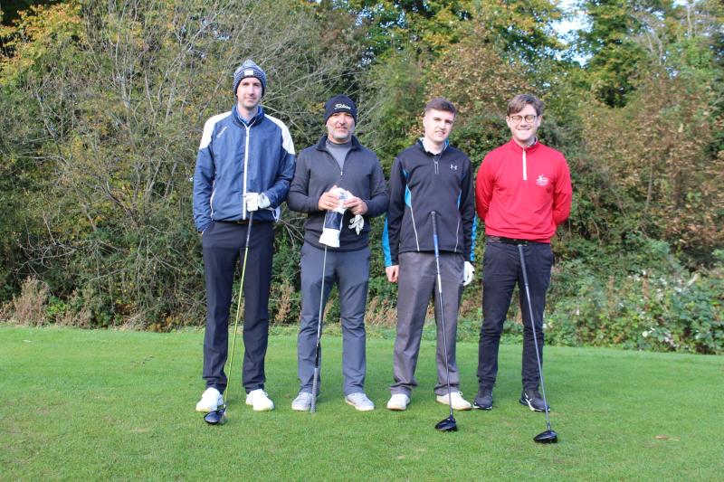 A team at the Offaly Association in Dublin golf classic for Offaly GAA.