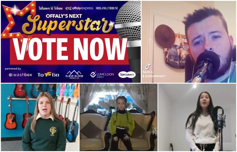 WATCH: All the entries to Offaly's Next Superstars as voting opens