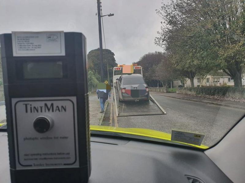 Gardai seize learner driver's car in Offaly for long list of offences