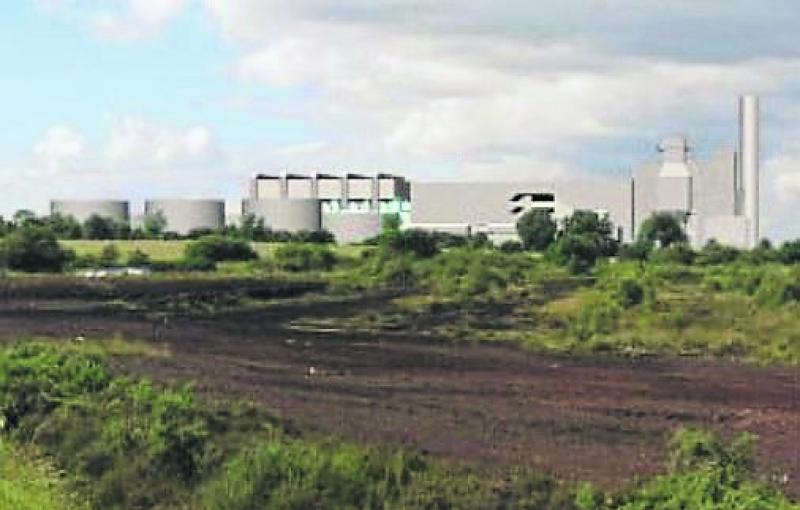 An architect's image of the gas plant proposed in 2010