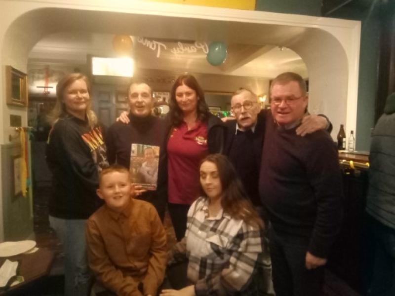 Offaly pub's patrons and staff honour legendary and loyal customer 