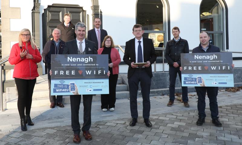Free public WIFI launched in Nenagh 