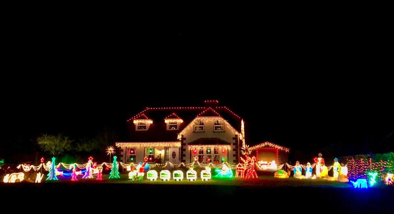 Is this the best decorated house in Offaly this Christmas?