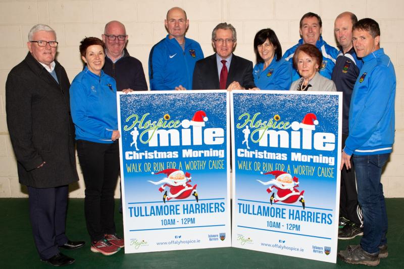 Tullamore Harriers hosts Hospice Mile on Christmas morning