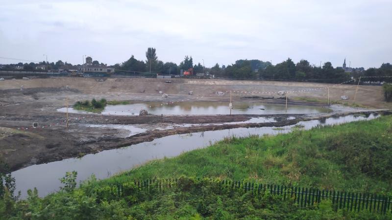 Work almost complete on wetlands amenity in Tullamore 
