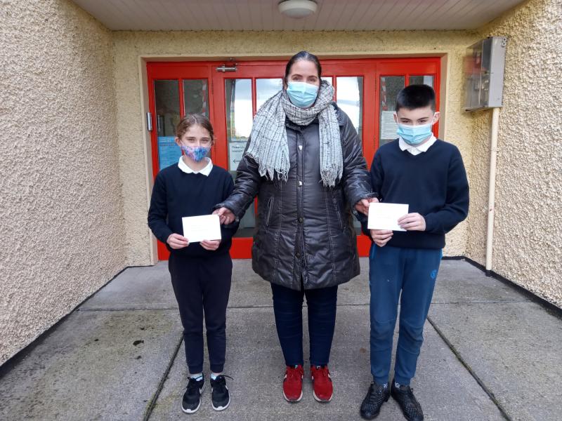 Young Lorrha artists win local art competition