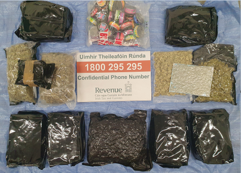 Drugs discovered in Dublin were destined for an address in Offaly