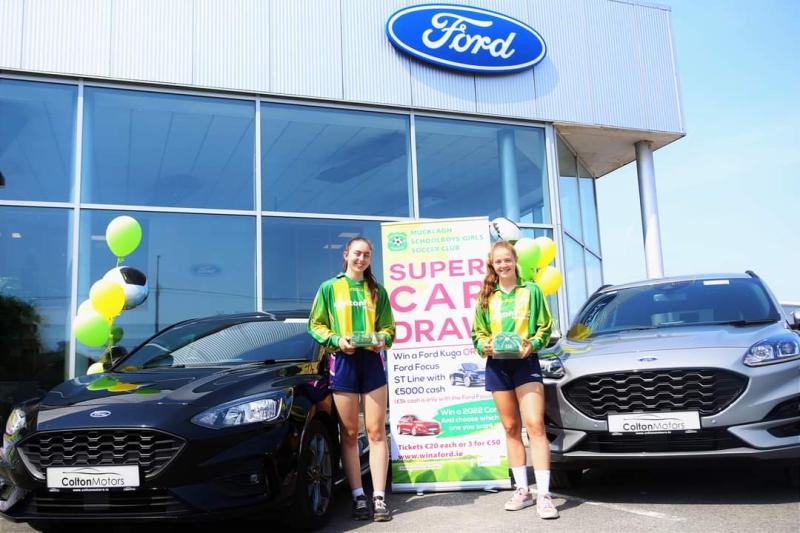 Car on offer in very attractive Mucklagh Schoolboys/Girls Soccer Club draw