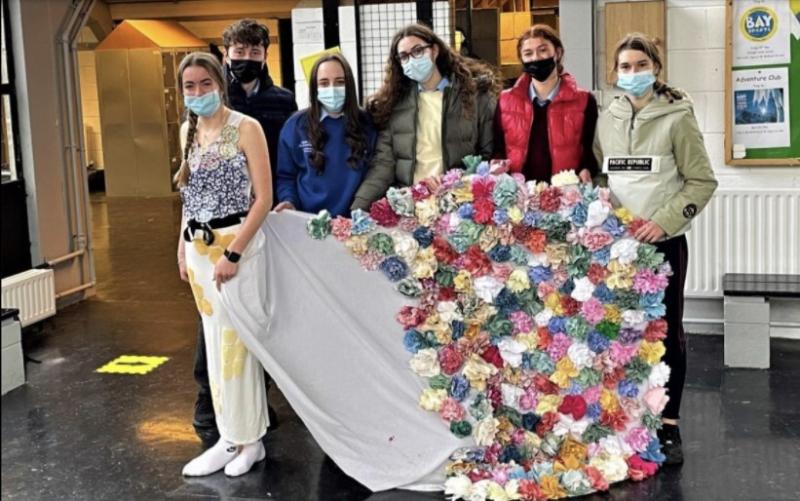 St Brendan’s CS Birr students inspired by their involvement in Junk Kouture