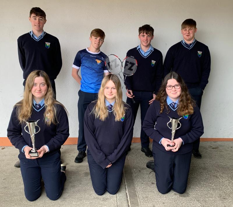 Double Badminton success for Colaiste Naomh Cormac