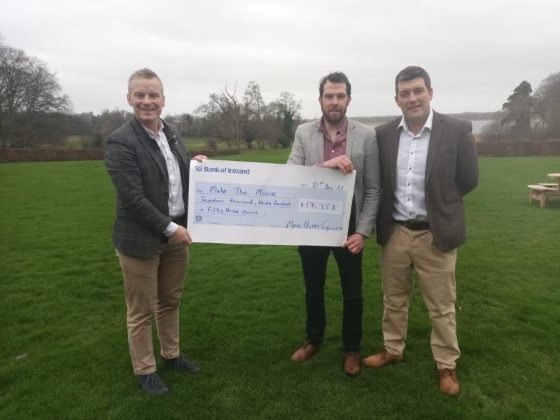 Programme which benefits Tipp farmers receives donation from the Ultra Cyclists