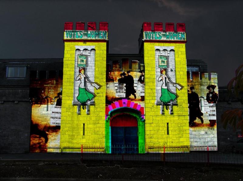 Tullamore Gaol to be illuminated with animations depicting its fascinating history
